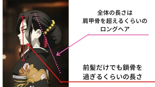 【鬼滅の刃カラー】鬼舞辻無惨（きぶつじむざん）髪型を美容師が解説！ 中村美髪研究所