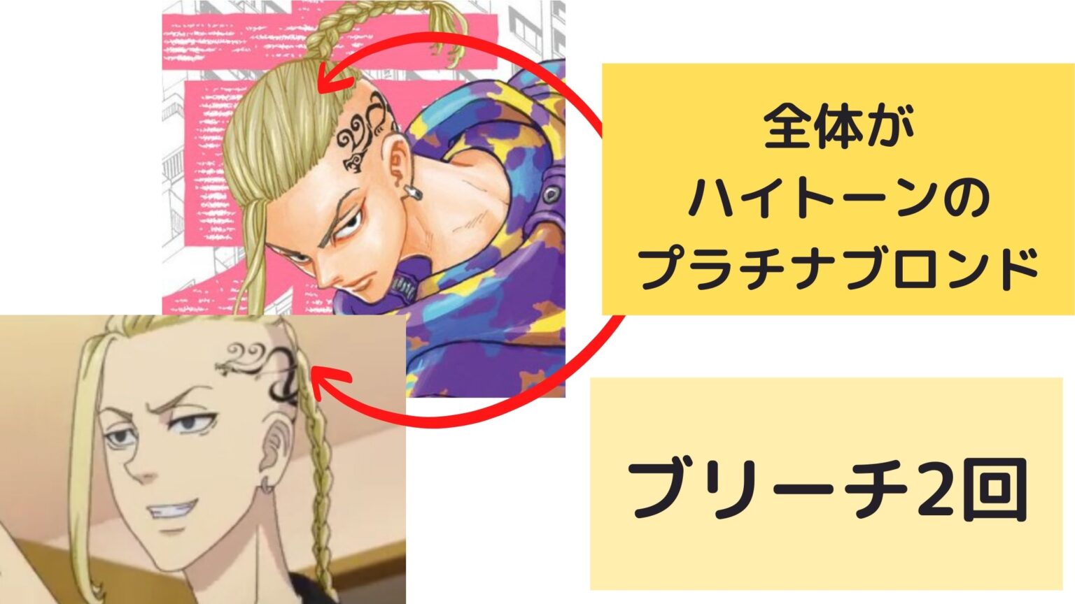 【東京卍リベンジャーズの髪型】ドラケン龍宮寺堅を美容師が解説！ | 中村美髪研究所